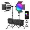 Aluguer de NEEWER 660 PRO RGB Painel LED para Vídeo e fotografia.