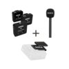 Aluguer de kit RØDE Wireless GO II + adaptador de mão Interview GO