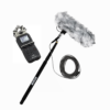 Aluguer de kit de Microfone Rode NTG4+, Rode Boompole, Blimp,  Zoom H5 (kit de audio)