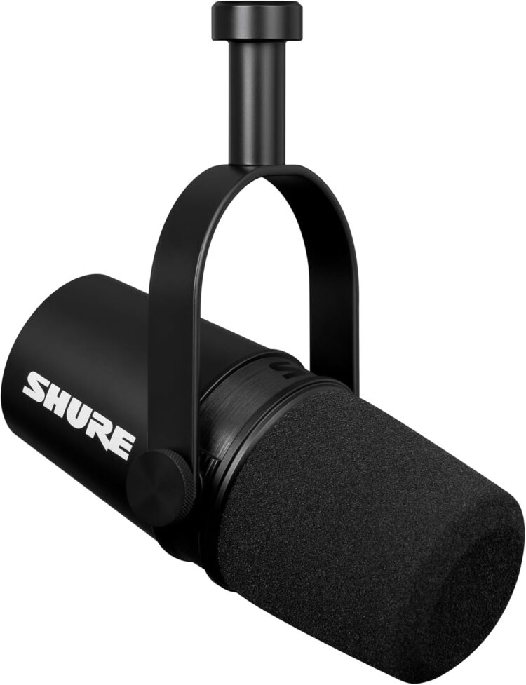 Aluguer de SHURE MV7X XLR Podcast Microphone